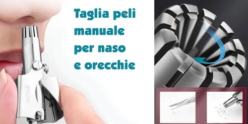Taglia peli manuale acciaio - taglia,