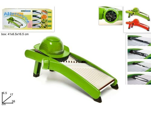 Affettatrice acciaio mandolina - affettatrice,